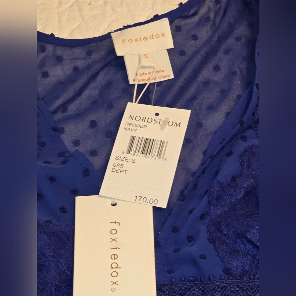 Anthropologie NWT Foxiedox Lace Midi Dress Women's Size Small - Picture 9 of 12